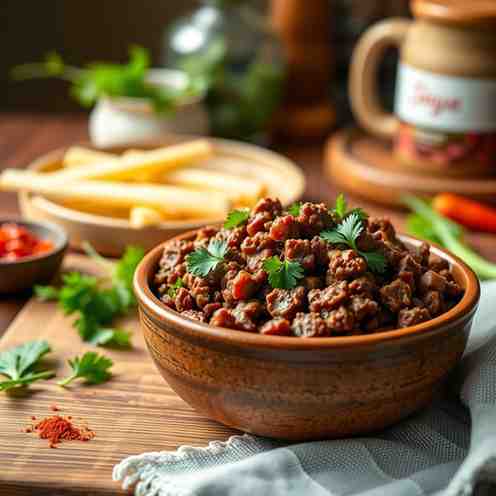 2-Minute Savory Ground Beef Suhoor - Quick & Easy Recipe